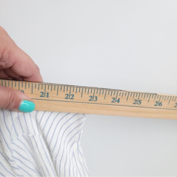 Torrid Lace-Up Cami Spaghetti Strap Top Striped Rayon Spring Summer NWT - Picture 13 of 13